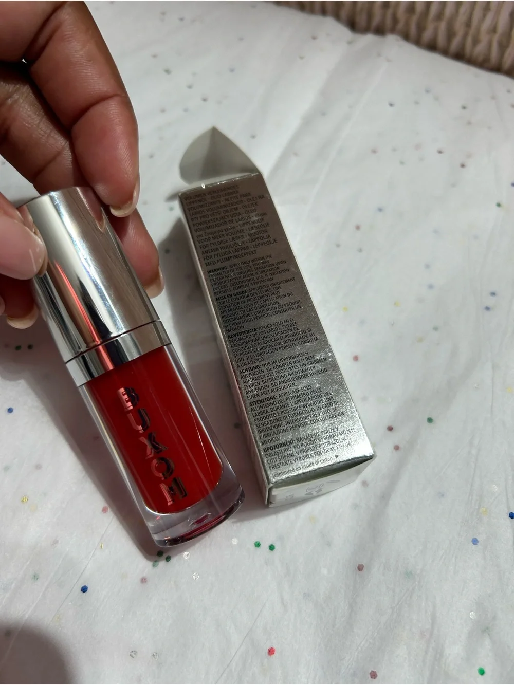BUXOM Lipstick - Deep Red Cream Finish